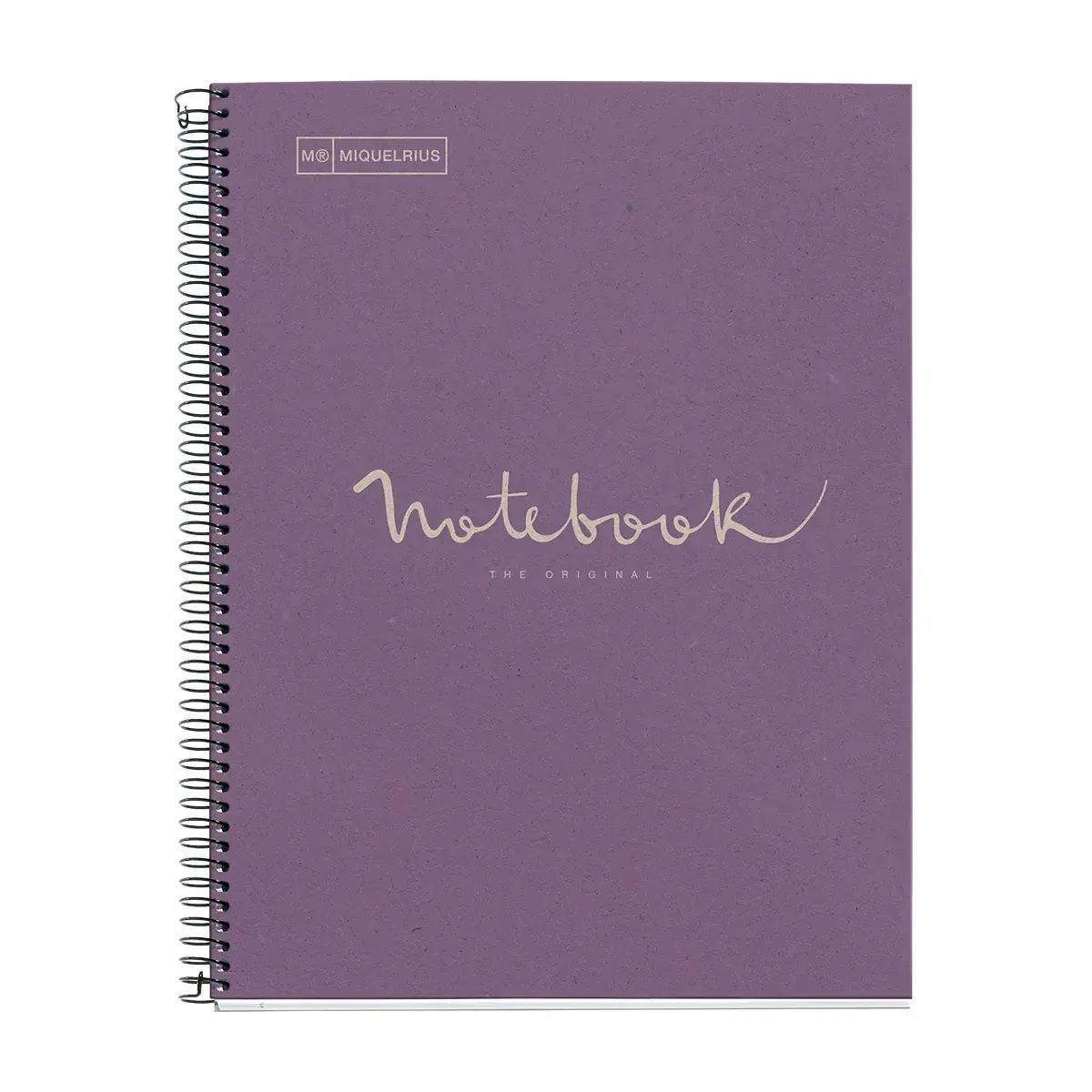 Bloc note A4 Eco Emotions Lavande - Quadrillé 5x5 - 80 feuilles - Cahiers et blocs notes