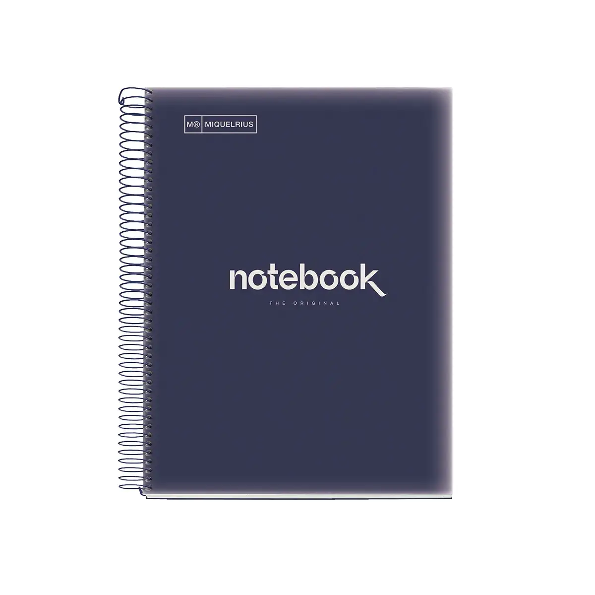 Bloc note Notebook A4 Emotion 80F Quadrillé 5x5 Couverture Polypro - Marine - Blocs notes, Cahiers