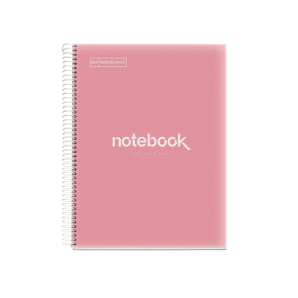 Bloc note Notebook A4 Emotion 80F Quadrillé 5x5 Couverture Polypro - Corail - Blocs notes, Cahiers