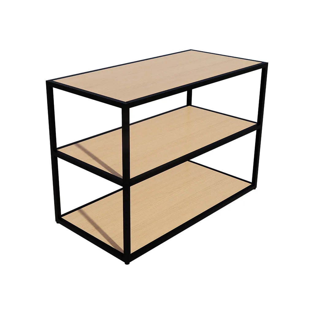 Plateau mélaminé chêne Vicenza 114,5 x 54,5 cm – pour table Square, rayonnage magasin - Tablettes Bois Mélaminé-2