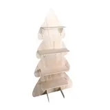 Étagère sapin bois peuplier 80 x 41 x H 140 cm - Présentoir bois - Étagères magasins, Présentoirs bois