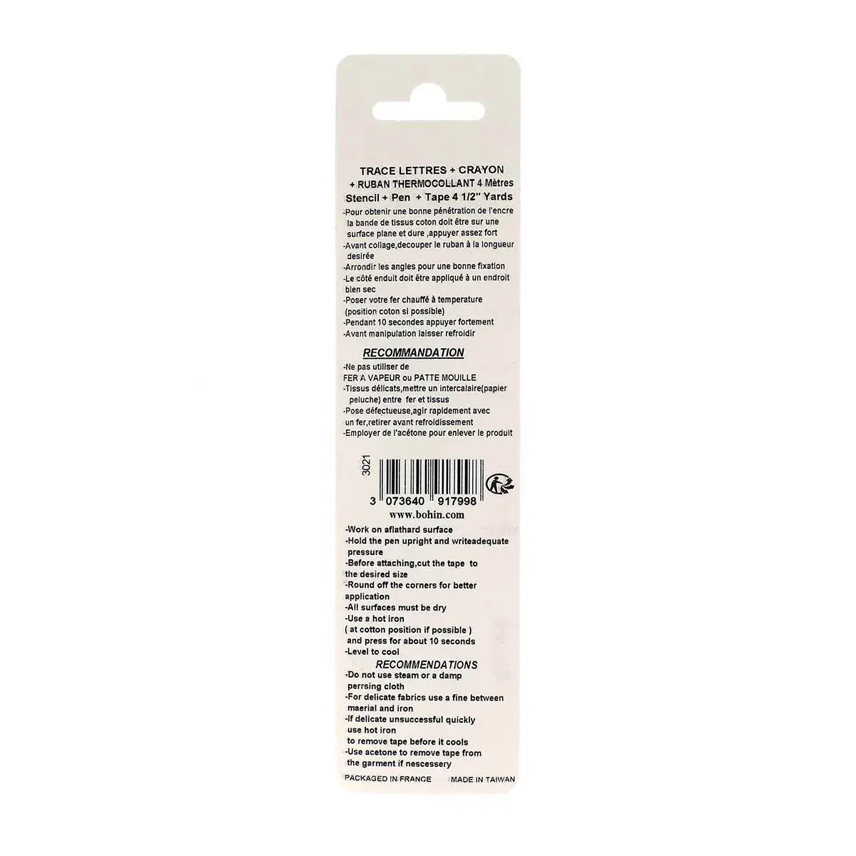Étiquettes Thermocollantes Personnalisables pour Vêtements - Marqueurs-3