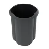 Poubelle de tri sélectif 50L plastique recyclé – Exacompta ECOBLACK - Corbeilles à papier