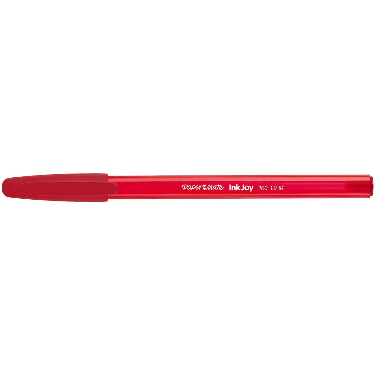 Stylo bille Paper Mate InkJoy 100 pointe moyenne 1,0 mm, Rouge – Lot de 50 - Stylos billes