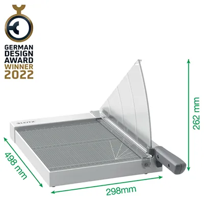 Guillotine papier A4 Leitz Precision Home Office - 10 feuilles - Guillotines papier, Rogneuses papier, Plaques de découpe-6