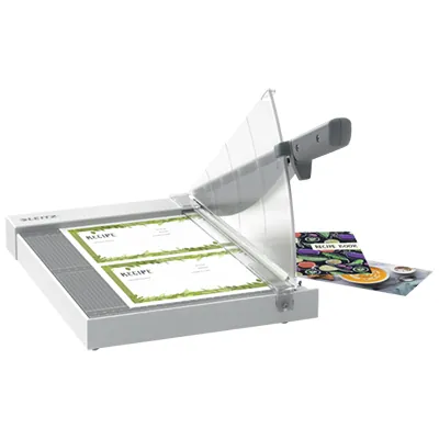 Guillotine papier A4 Leitz Precision Home - Capacité 8 feuilles - Guillotines papier, Rogneuses papier -5