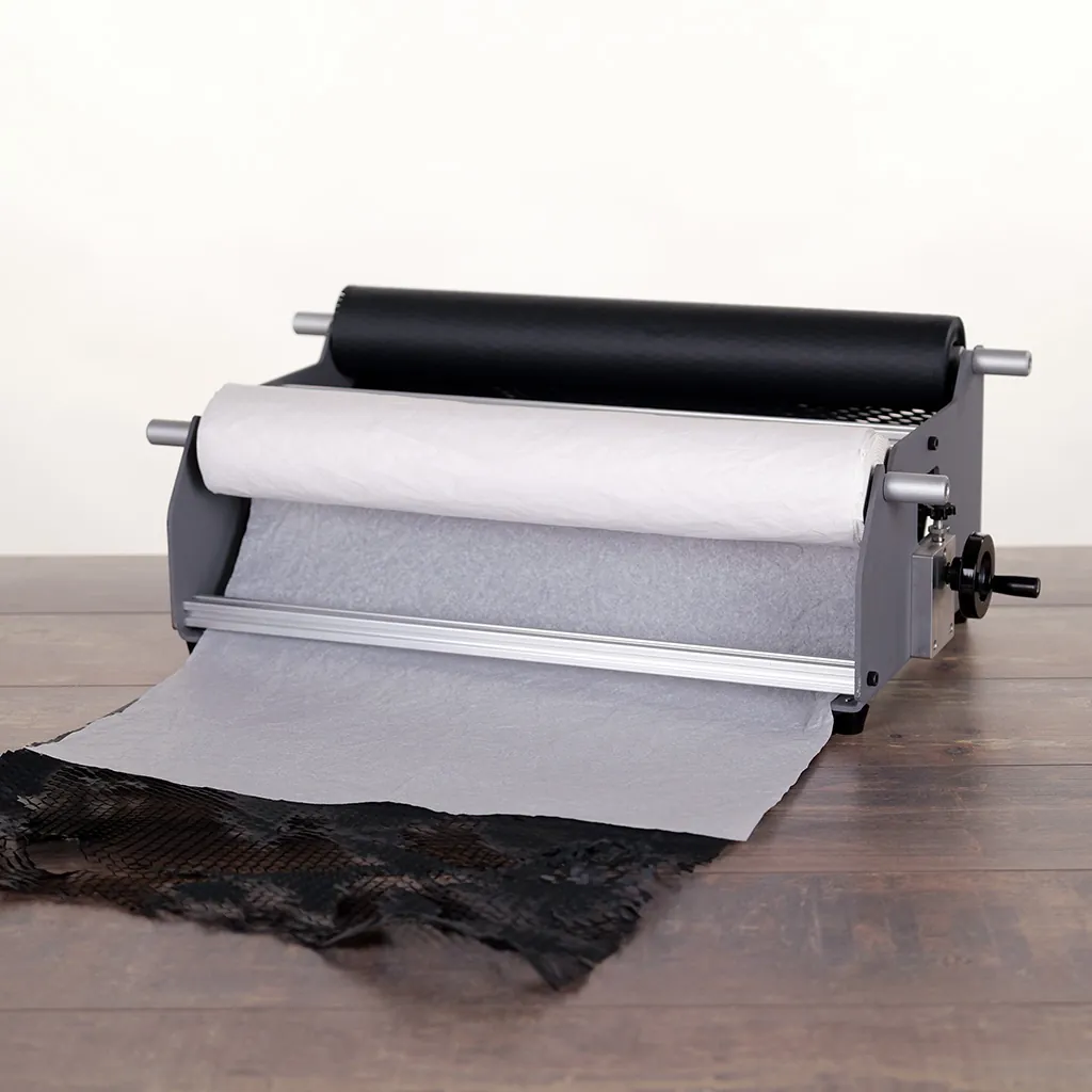 Dévidoir de comptoir pour bobine papier 2 rouleaux 50 cm - Dérouleur de table - Dérouleur papier - Dérouleurs papiers, Dévidoirs bolducs-5