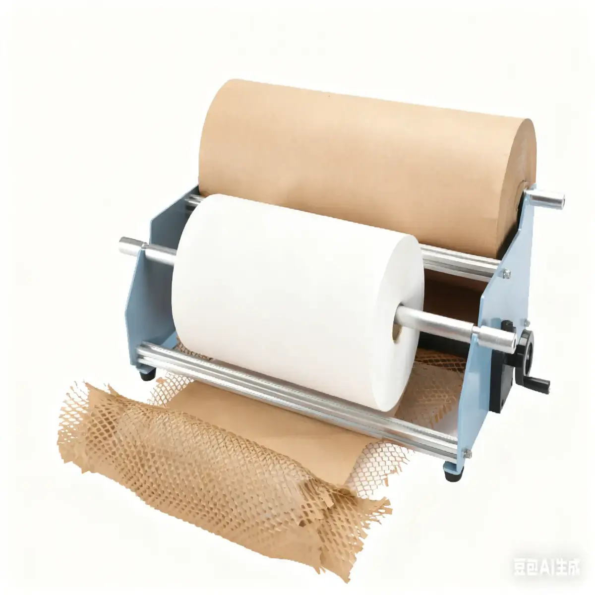Dévidoir de comptoir pour bobine papier 2 rouleaux 50 cm - Dérouleur de table - Dérouleur papier - Dérouleurs papiers, Dévidoirs bolducs-6