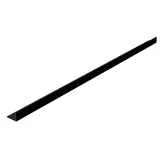 Frontale pour Tablette Square Noir Sablé L.60 cm - Ligne Square 25 noir