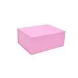 Boîte cadeau pliable rose 29x22x12cm – Paquet de 5 - Boites cadeaux carton pliables