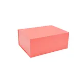 Boîte cadeau pliable rouge 29x22x12cm – Paquet de 5 - Boites cadeaux carton pliables