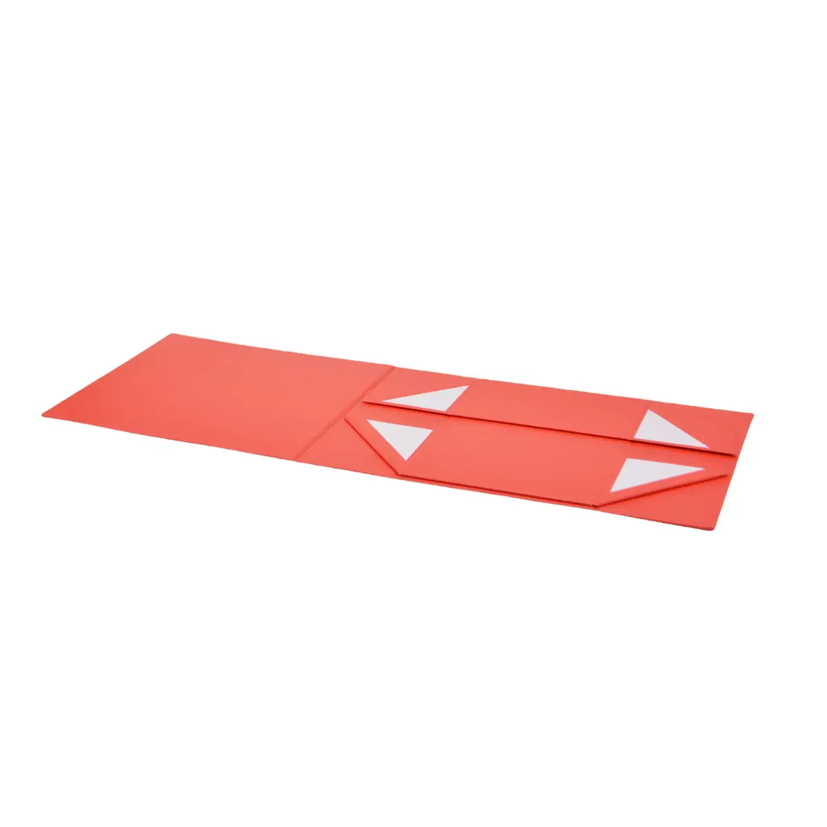 Boîte cadeau pliable rouge 33x25,5x14cm – Paquet de 5 - Boites cadeaux carton pliables-2
