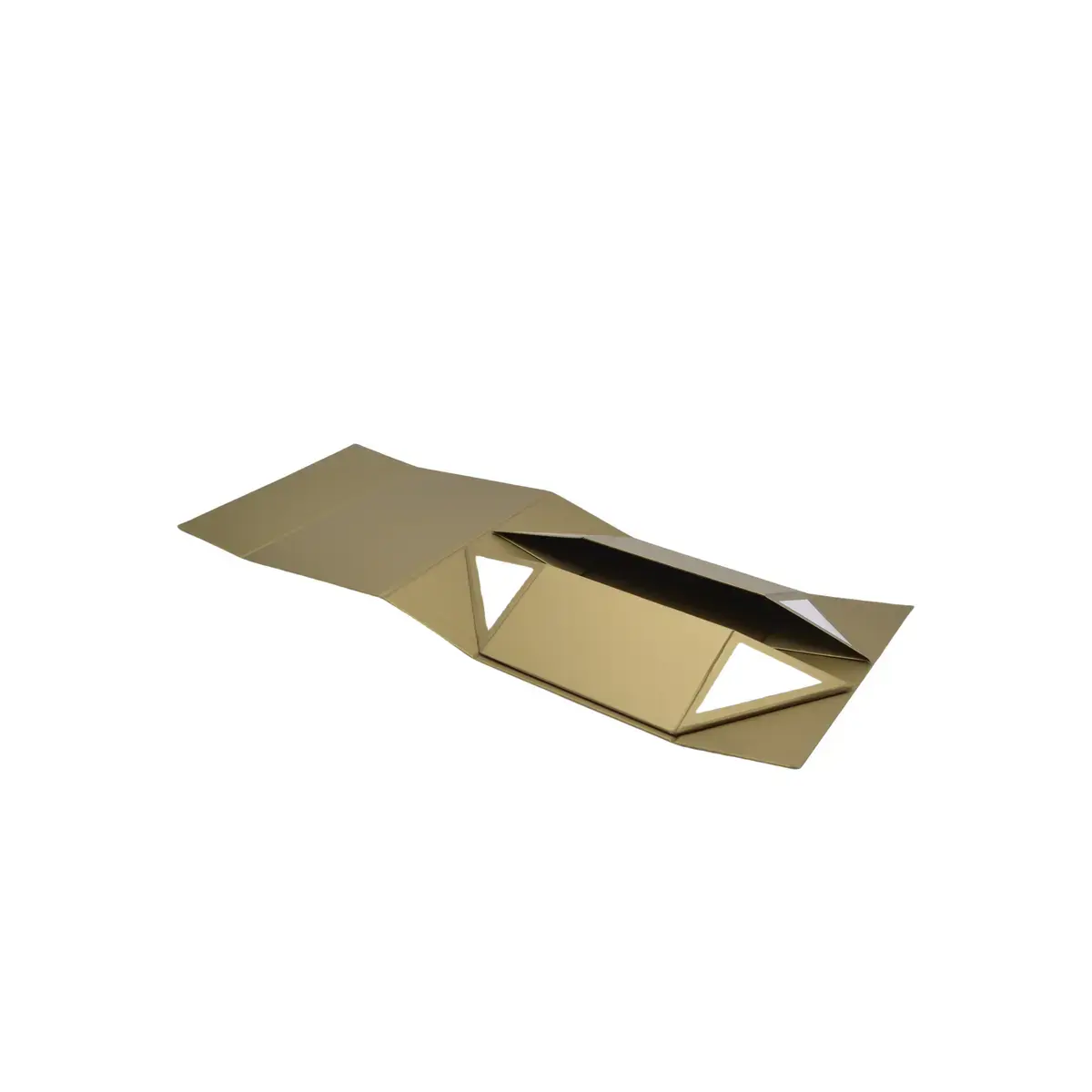 Boîte cadeau pliable or 29x22x12cm – Paquet de 5 - Boites cadeaux carton pliables-2