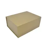 Boîte cadeau pliable or 33x25,5x14cm – Paquet de 5 - Boites cadeaux carton pliables