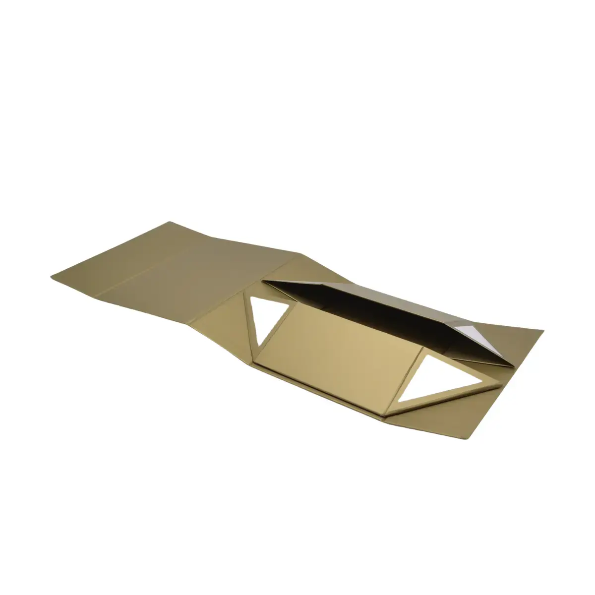 Boîte cadeau pliable or 33x25,5x14cm – Paquet de 5 - Boites cadeaux carton pliables-2