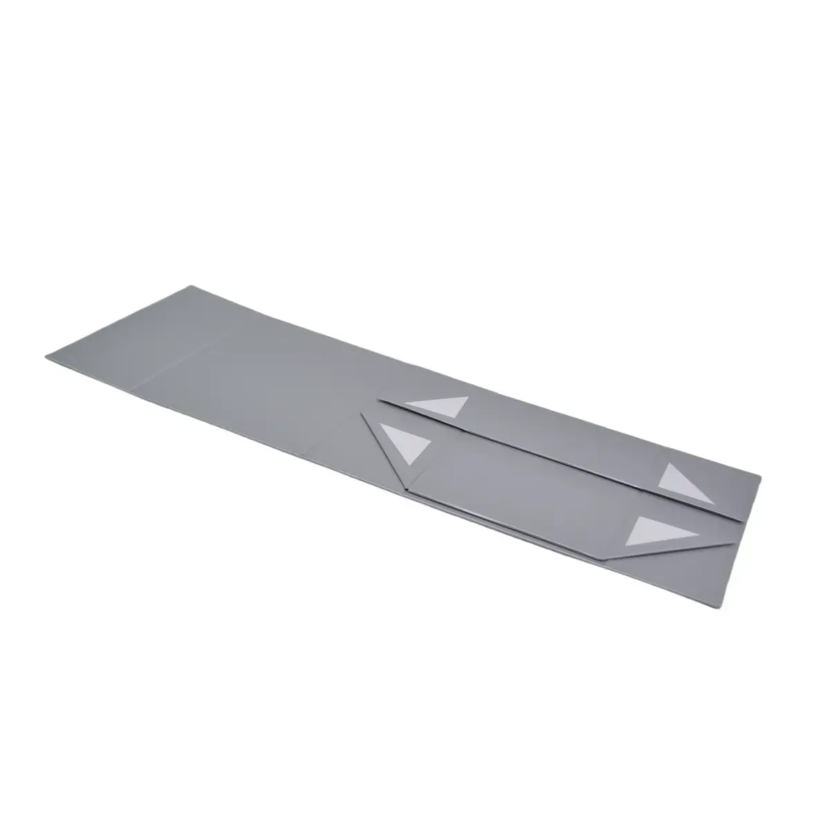 Boîte cadeau pliable argent 33x25,5x14cm – Paquet de 5 - Boites cadeaux carton pliables-2