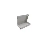Carton d'expédition blanc 13x8,5x2,6 cm – Boîte carton kraft renforcé 355g – fermeture sans adhésif - Lot de 20