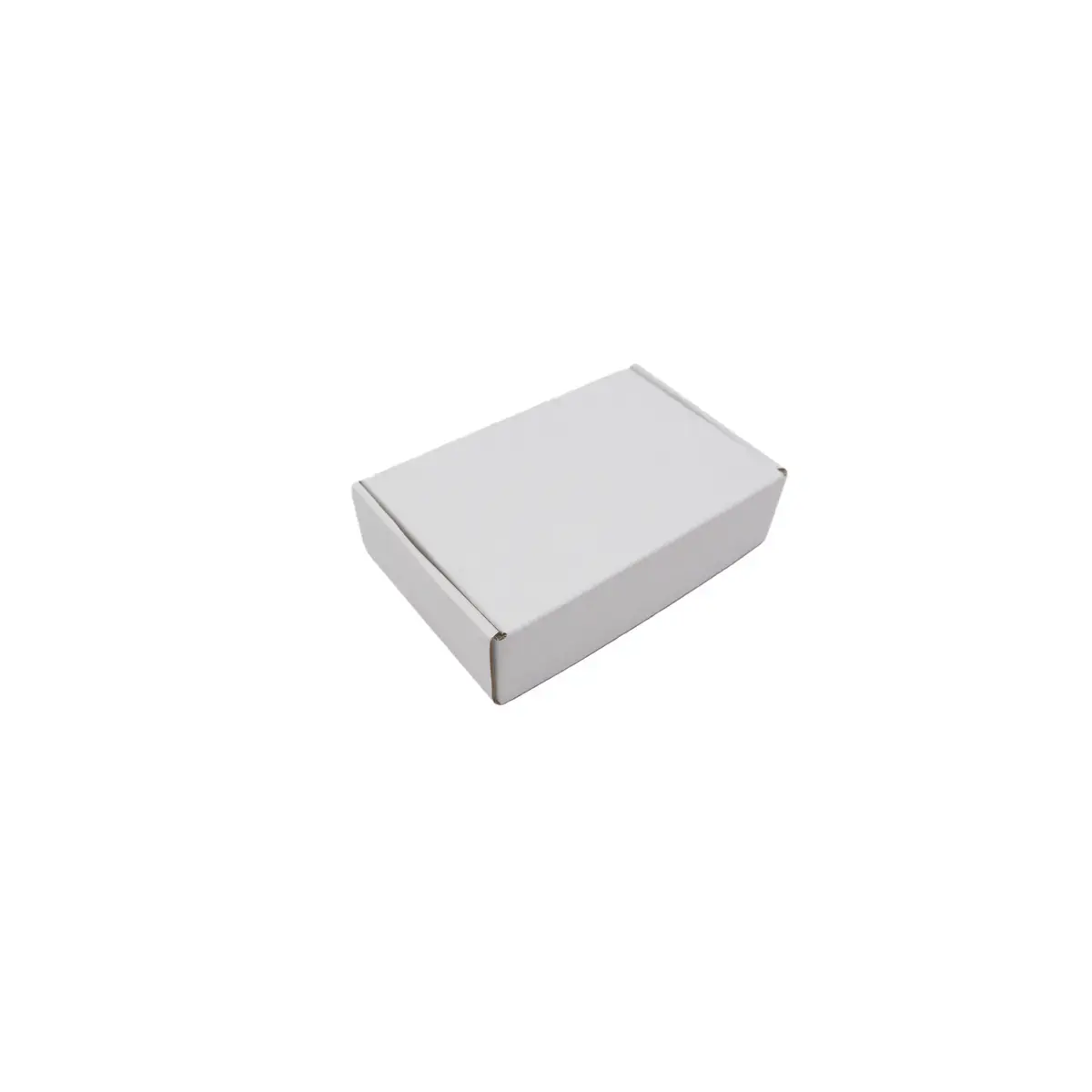 Carton d'expédition blanc 15x10x4 cm – Boîte carton kraft renforcé 365g – fermeture sans adhésif - Lot de 20 - Cartons d'expédition, Boîtes carton-2