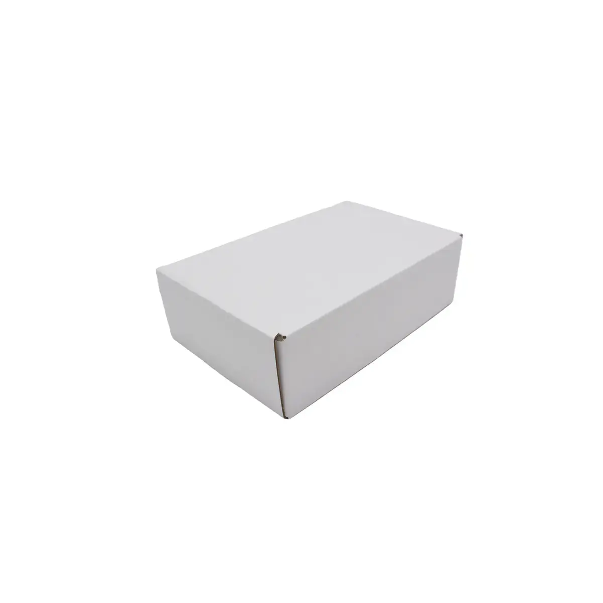 Carton d’expédition blanc 20 x 13,4 x 6 cm simple cannelure 360 g/m² – Boîte postale kraft blanc– Lot de 20 - Cartons d'expédition, Boîtes carton-2