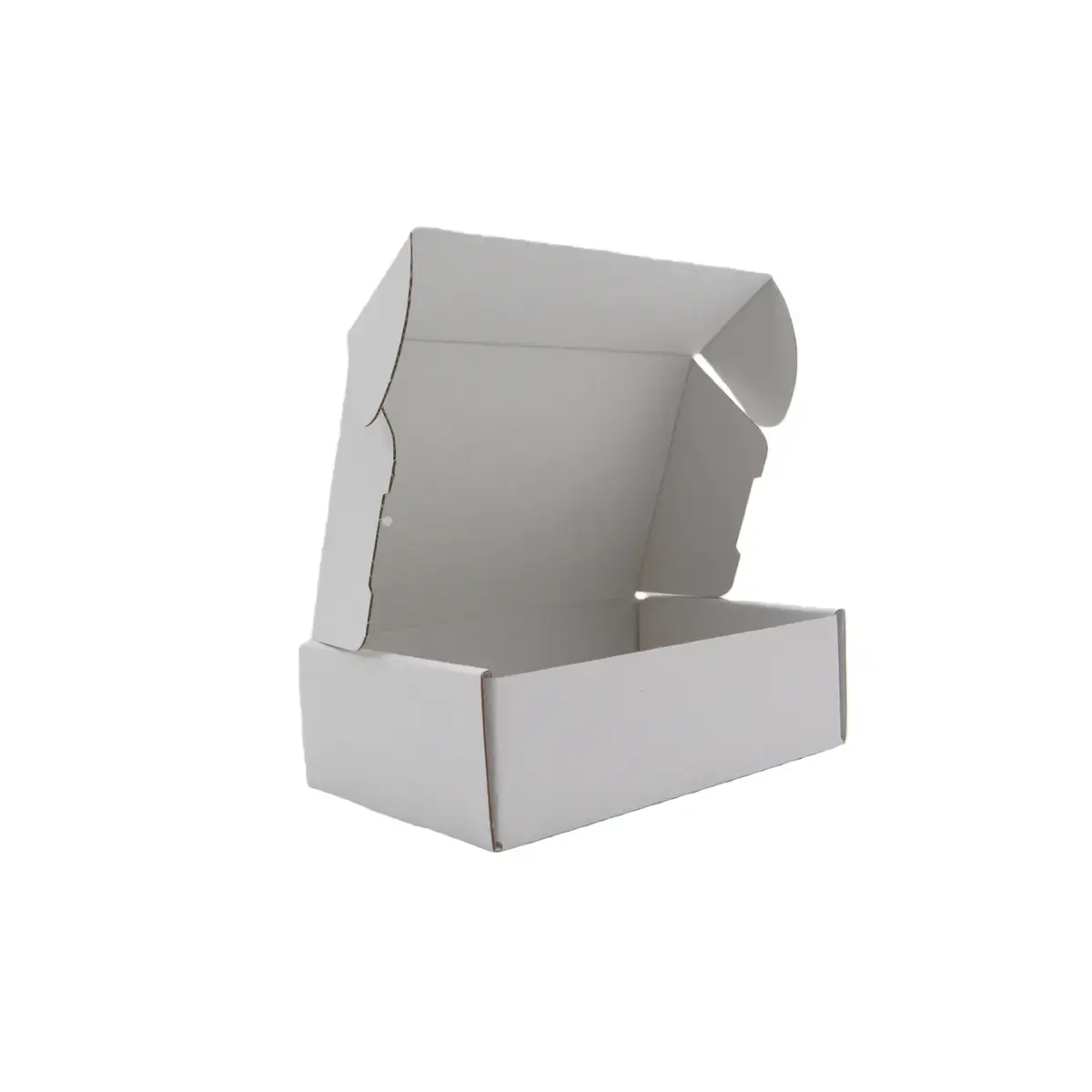 Carton d’expédition blanc 23 x 16,3 x 5 cm simple cannelure 365 g/m² – Boîte postale kraft blanc– Lot de 20 - Cartons d'expédition, Boîtes carton