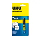 Colle Spéciale UHU Verre - Tube 3g - Dévidoirs, adhésifs, colles