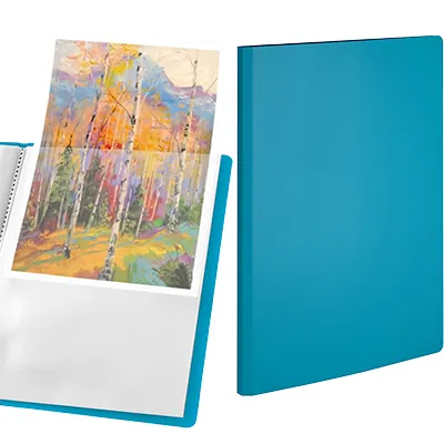 Porte-vues A4 60 vues – Protège-documents 30 pochettes souple - Vert - Protèges-documents, Porte-vues