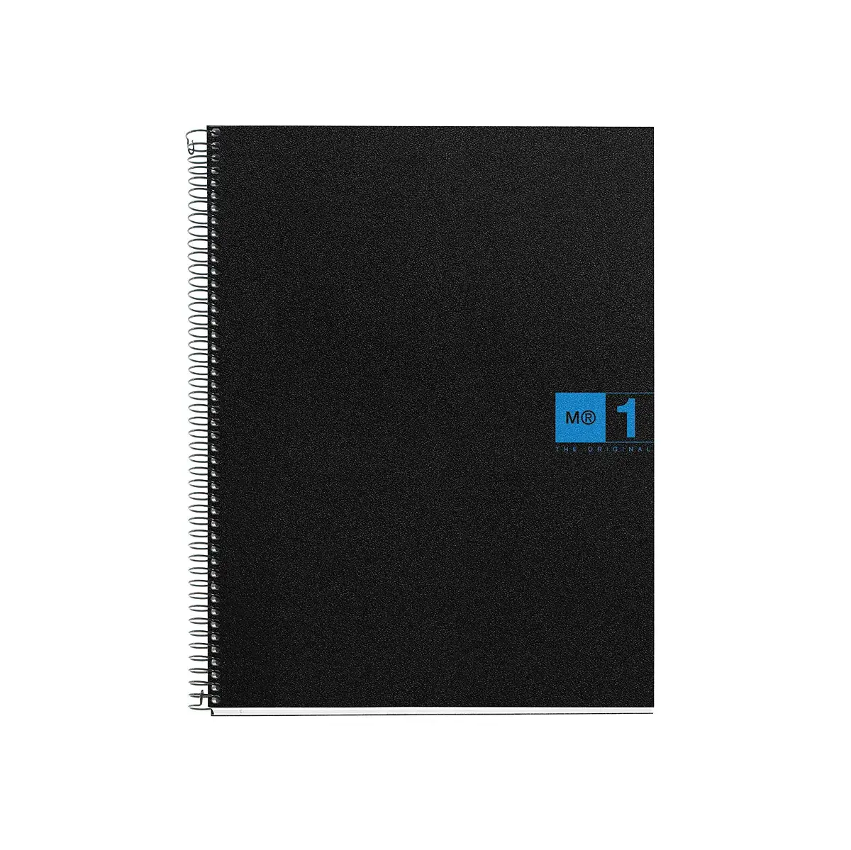 Cahier à spirale Miquelrius 5/5 - A5 - Bleu - L 14,8 x H 21 cm - Blocs notes, Cahiers