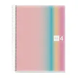 Cahier à spirale Miquelrius Aurora 5/5 - A4 - Aurora West Bay - L 21 x H 29,7 cm - Cahiers et blocs notes