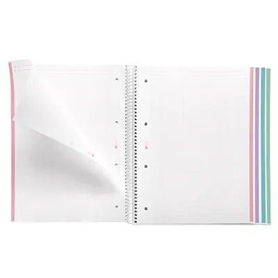 Cahier à spirale Miquelrius Aurora 5/5 - A4 - Aurora Santorini - L 21 x H 29,7 cm - Cahiers et blocs notes-3