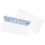 Enveloppe blanche DL 110 x 220 mm 90g sans fenêtre La Couronne - Boîte de 200 - Enveloppes blanches