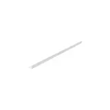 Frontale métallique Square pour tablette L 60 cm blanc sablé - Ligne Square 25 blanc