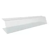 Vitrine de protection alimentaire en U transparente L 100 x P 20 x H 17 cm – PET 4 mm - Vitrines alimentaires