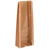 Sachet confiserie polypro imprimé toile de jute 9 x 4,5 x 24 cm - Sachet bonbons - Lot de 50 - Sachets bonbon, Sachets confiserie