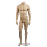 Mannequin homme sans tête H 170 cm Fibre de verre - Chair - Mannequins hommes