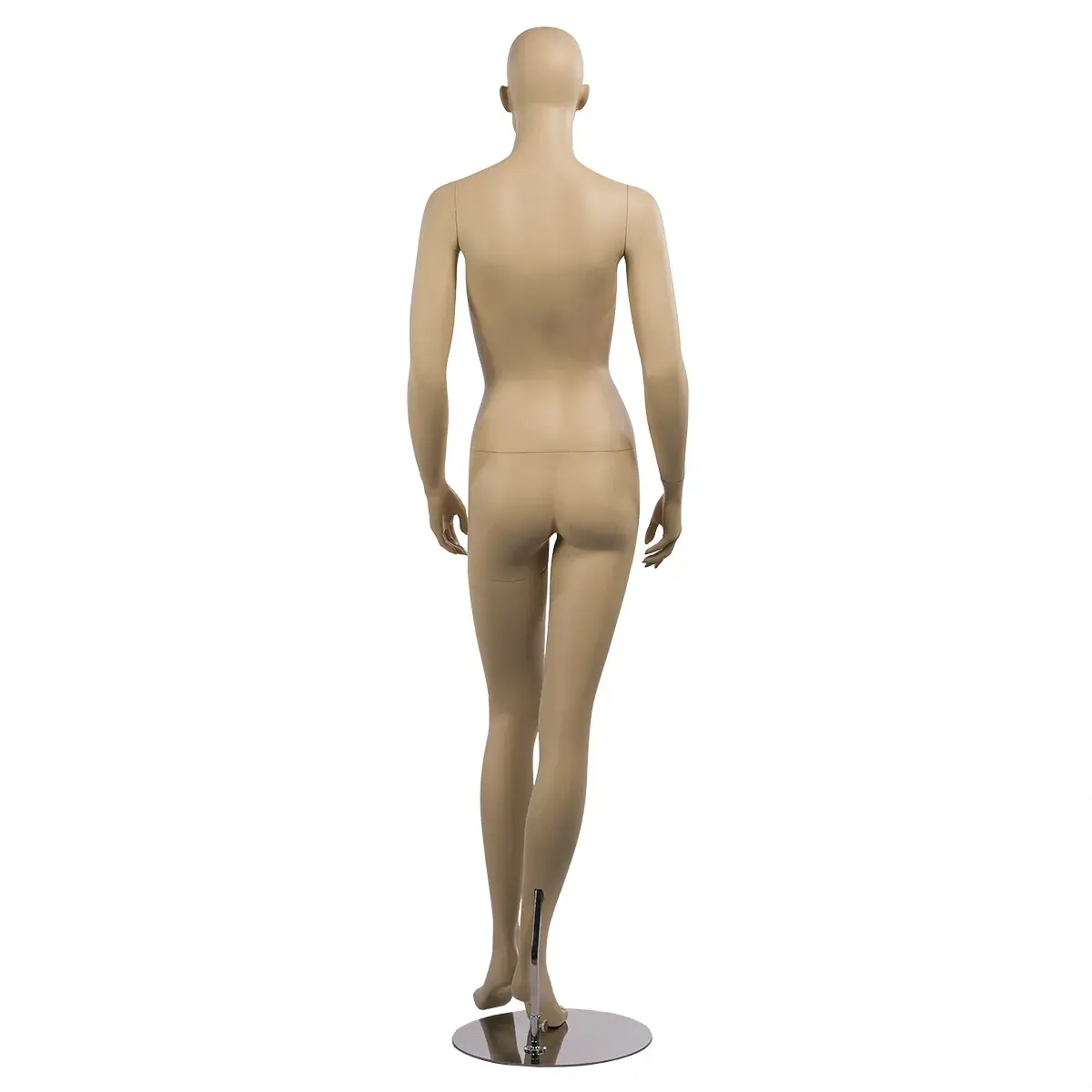 Mannequin femme sans perruque H 182 cm Fibre de verre - Chair - Mannequins femmes-3
