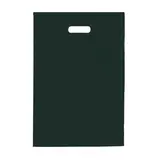 Sac plastique poignées découpées renforcées PEBD 55µ 35 x 45 x 4 cm - Noir - Lot de 100 - Black Friday