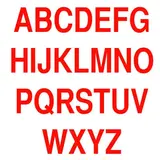 Lettres adhésifs  - Lettres et chiffres adhésifs