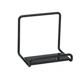 Présentoir sac fil noir métal 8 x 7 x 6 cm - Présentoir de livres fil métal - Chevalet de présentation - Matériel Boutique et Marché