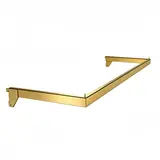 Barre de penderie doré – L 100 x P 24 cm - Ligne Square 25 or