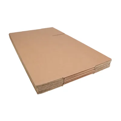 Caisse carton - Caisse américaine carton hauteur variable - carton double cannelure 80 x 40 x 20/30 cm – Lot de 10 - Caisses américaines cartons-4