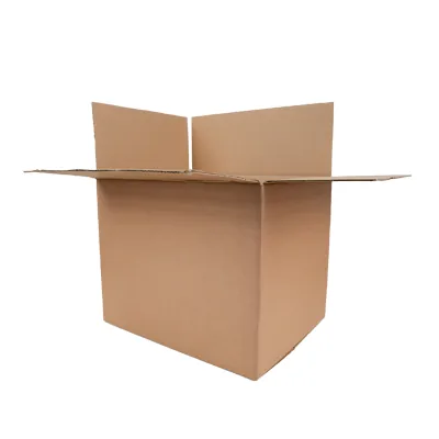 Caisse carton - Caisse américaine carton hauteur variable - carton simple cannelure 50 x 40 x 30/40 cm – Lot de 10 - Caisses américaines cartons-3