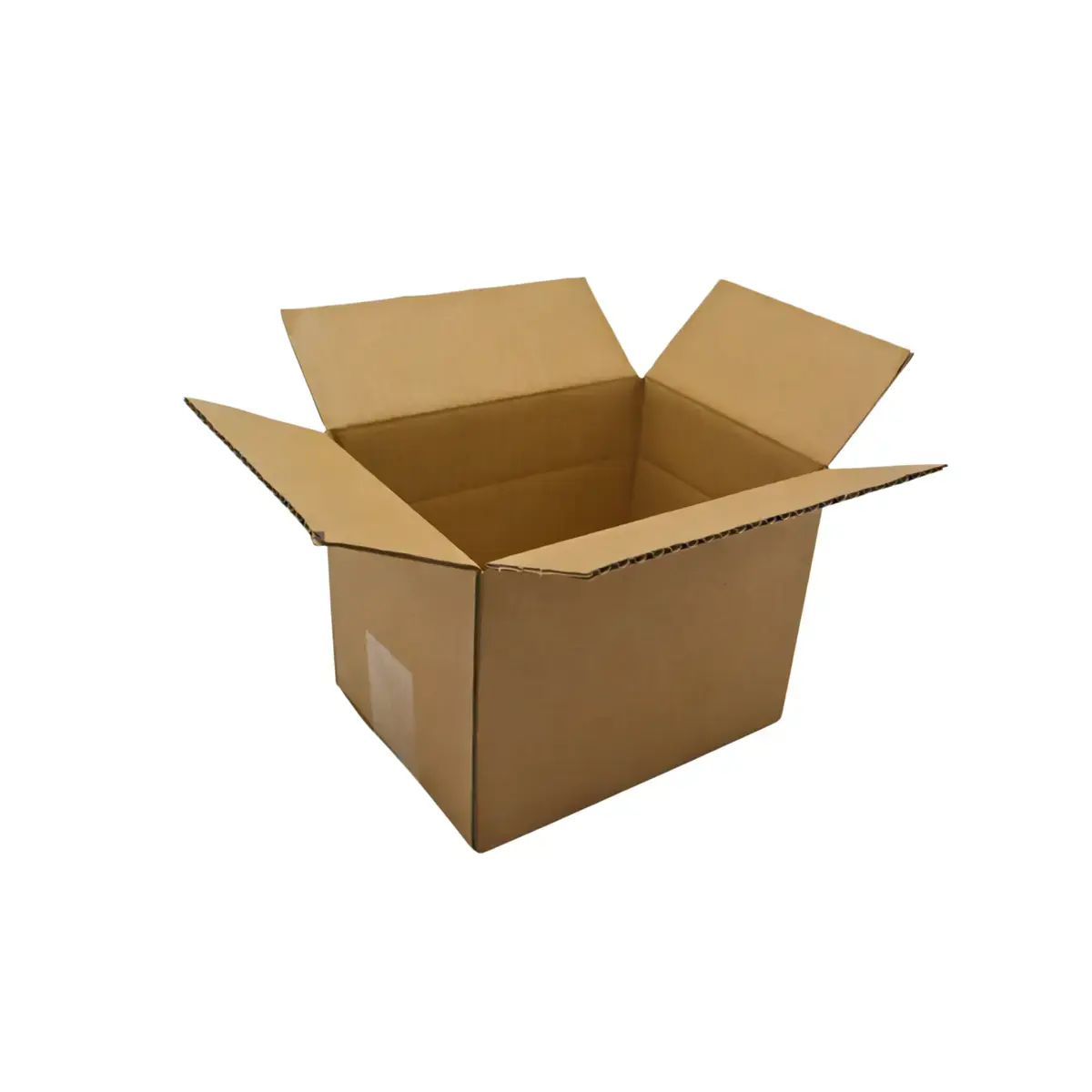 Caisse carton - Caisse américaine carton hauteur variable - carton simple cannelure 20,5 x 15,5 x 10/15,5 cm – Lot de 10 - Caisses américaines cartons