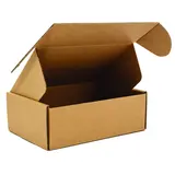 Carton d'expédition brun 33,5 x 33,5 x 11 cm - Boîte carton - Lot de 20 - Cartons d'expédition, Boîtes carton