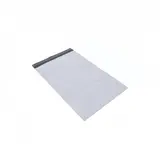 Pochette courrier indéchirable L 25 x H 33 + rabat 4 cm – LDPE 60 microns – paquet de 100 - Pochettes d'expédition plastique
