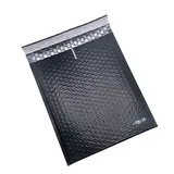 Enveloppe à bulles noire L 20 x H 25 + rabat 4 cm – paquet de 50 - Enveloppes à bulles