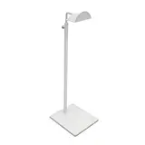 Présentoir sac réglable 1 bras support arrondi H 40 à 70 cm métal blanc – porte sac à main - Matériel Boutique et Marché