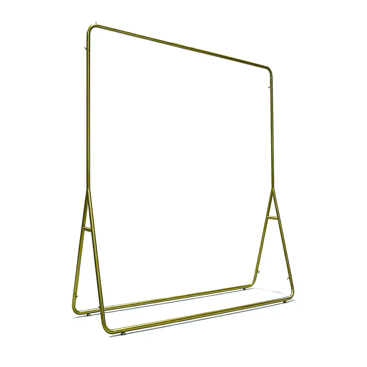 Portant vêtements droit fixe doré « Minimaliste » L.120 x P.40 x H.160 cm - Portants à vêtements droits