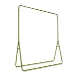 Portant vêtements droit fixe doré « Minimaliste » L.120 x P.40 x H.160 cm - Portants à vêtements droits