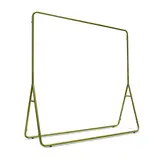 Portant minimaliste droit fixe doré L.150 x P.40 x H.160 cm