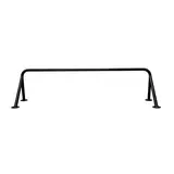 Barre penderie déportée 4 fixations murales noire L.100 x P.28 cm - Accessoires muraux